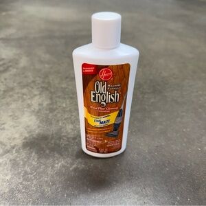 NOS Hoover Old English FloorMate Wood Floor Cleaner Machine Formula 8 oz